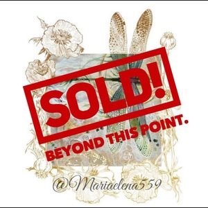 🛑  SOLD BEYOND THIS POINT